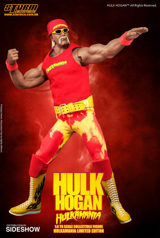 Hulk Hogan Hulk Hogan Hulkamania Sixth Scale Figure - Prototype Shown View 5