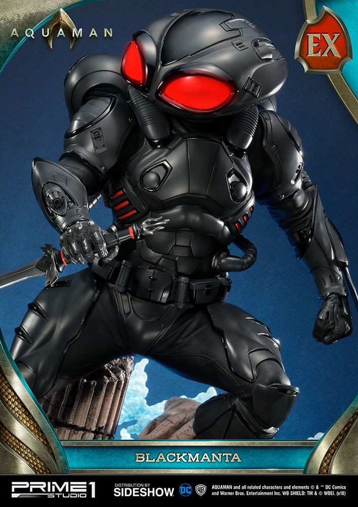 プライム1スタジオ　ブラックマンタ DC Comics Black Manta Statue by Prime 1 Studio | Sideshow