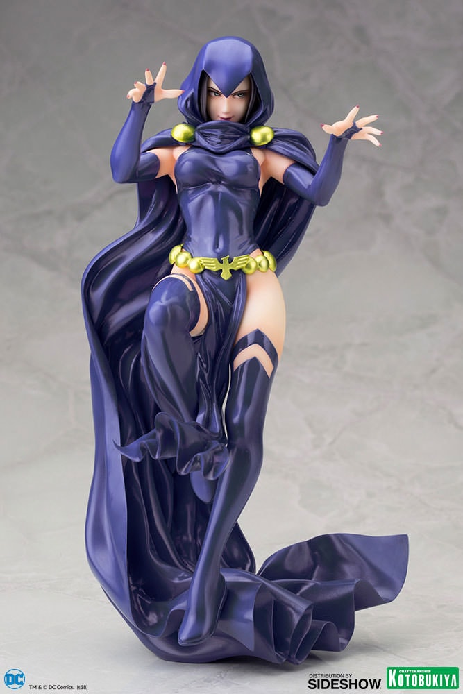 DC Comics Raven Statues - Prototype Shown View 3