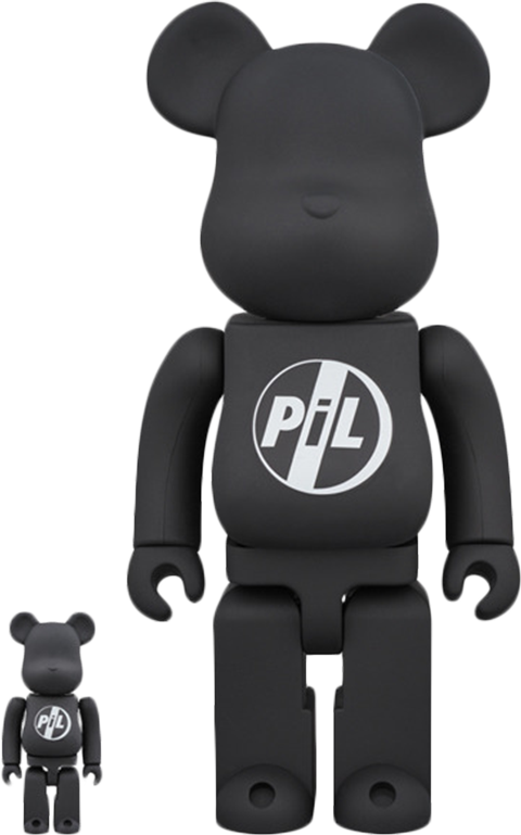 MEDICOM TOY - BE@RBRICK × Public Image Ltd BE@RBRICK Public Image Limited Bearbrick PiL 100 and 400 Collectible
