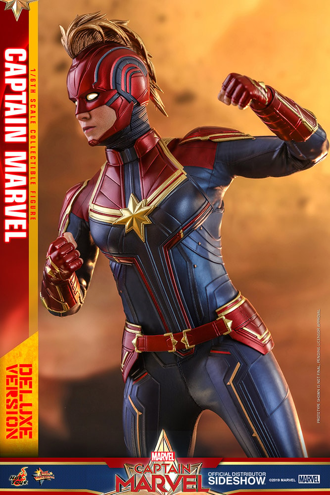 Captain Marvel Deluxe Version- Prototype Shown View 2