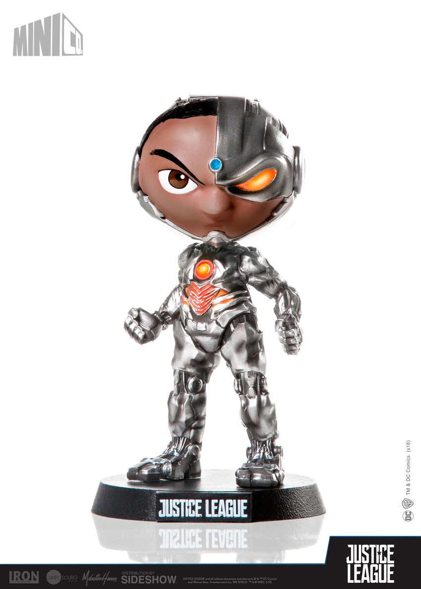 DC Comics Cyborg Mini Co Collectible Figure - Prototype Shown View 1