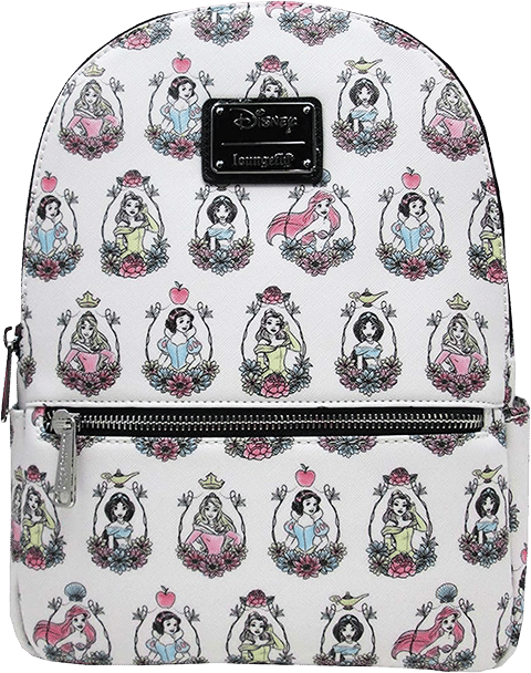 disney characters mini backpack Disney Princess Mini Backpack Apparel by Loungefly