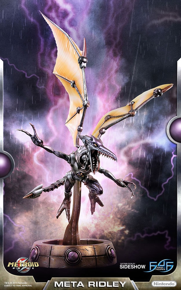 Metroid Prime Meta Ridley Statue Statues - Prototype Shown View 1