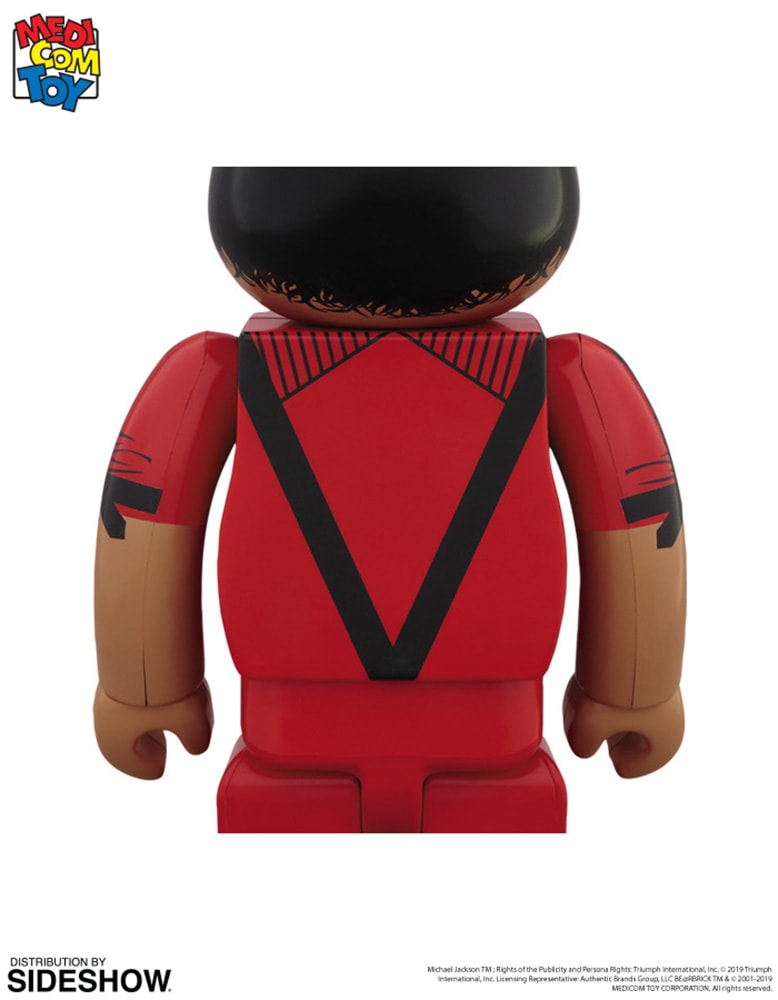 Michael Jackson Be@rbrick Michael Jackson Red Jacket 1000% Figure - Prototype Shown View 2