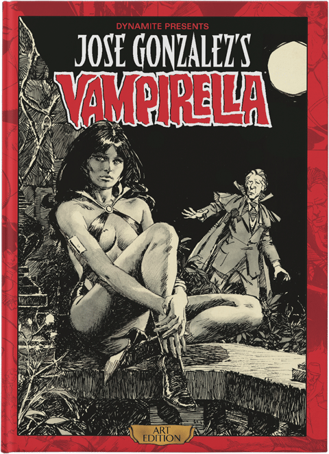 Vampirella Jose Gonzalez Vampirella Art Edition Book - Prototype Shown View 5
