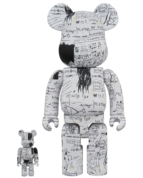 Be@rbrick Jean-Michel Basquiat #3 100% and 400% Collectible