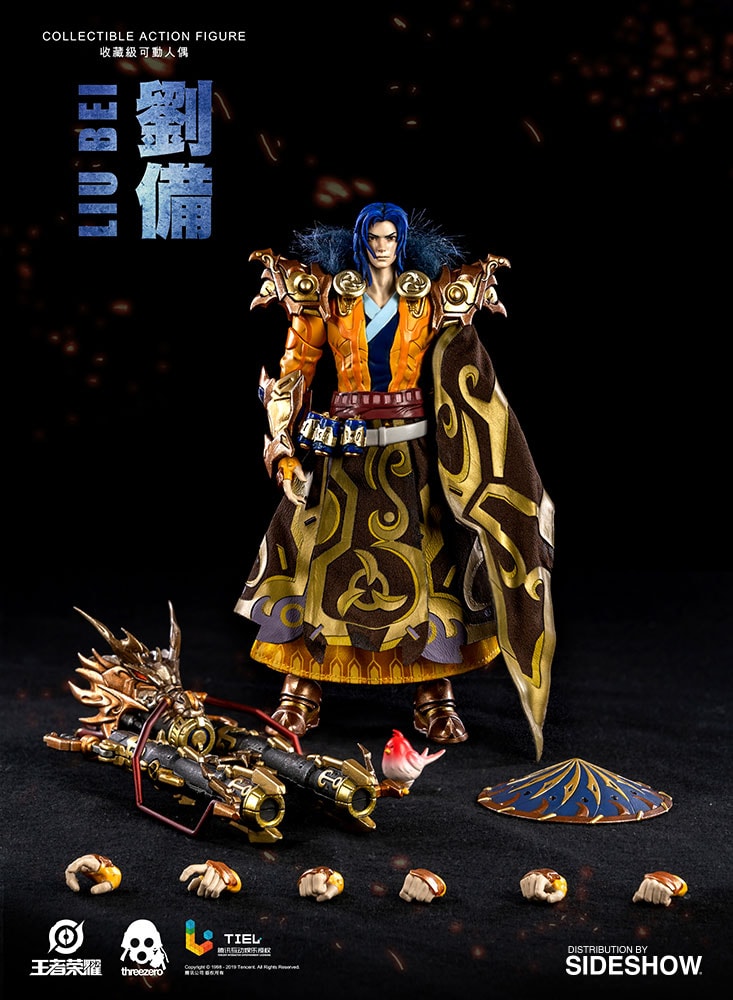 Honor of Kings Liu Bei Collectible Figure - Prototype Shown View 4