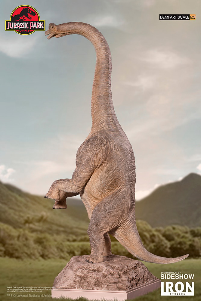 Jurassic Park Brachiosaurus Statues - Prototype Shown View 3