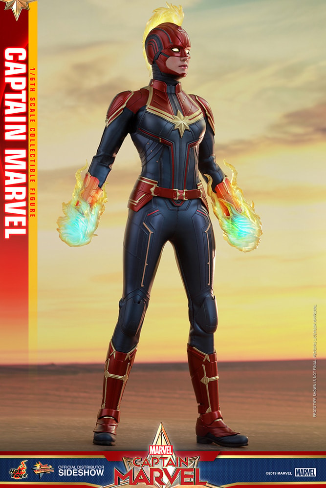 Marvel Captain Marvel Sixth Scale Figure  Collector Edition - Prototype Shown View 6
