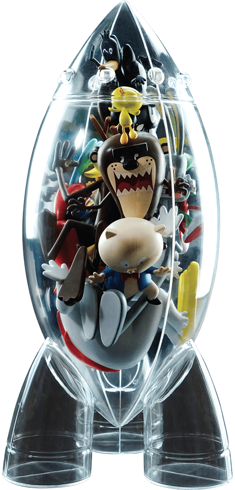 Get Animated: Looney Tunes Rocket Resin Collectible | Sideshow