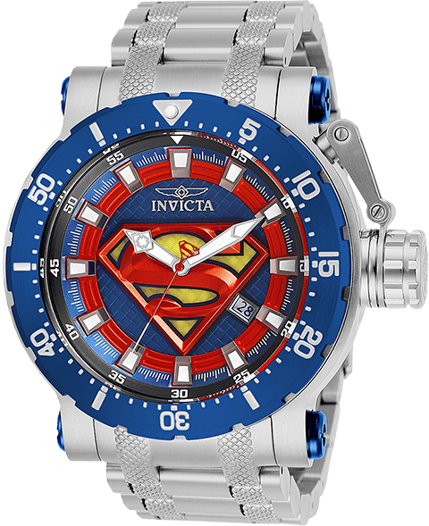 DC Comics Superman Watch - Model 26823 Jewelry - Prototype Shown View 3