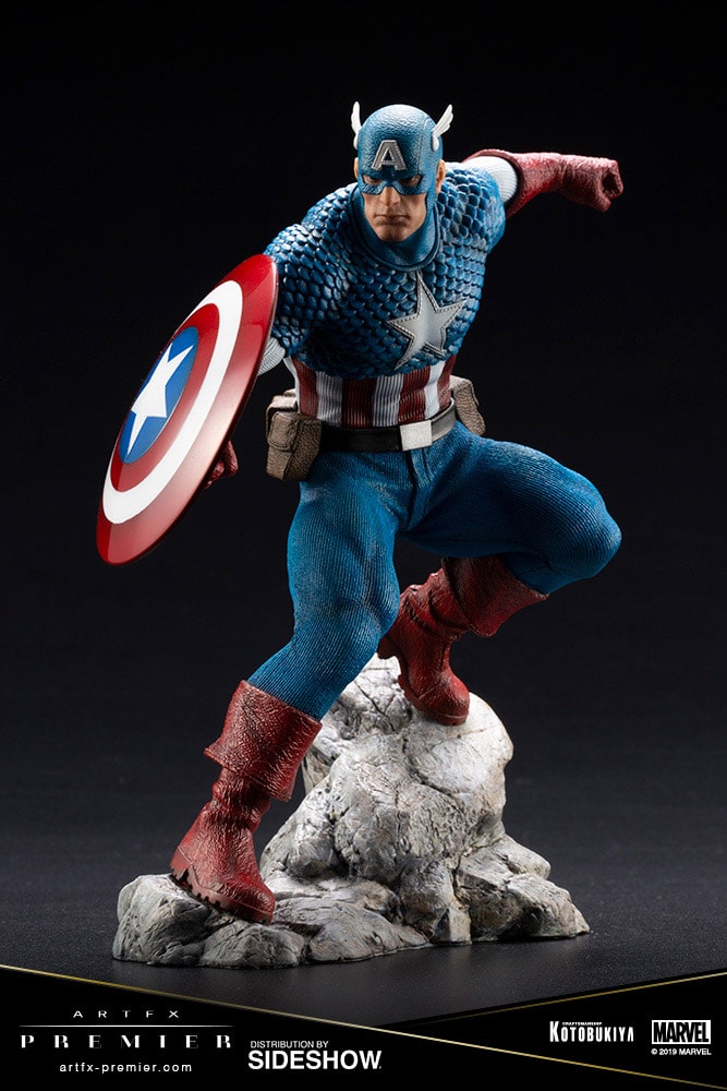 Marvel Captain America 1:10 Scale Statue - Prototype Shown View 2