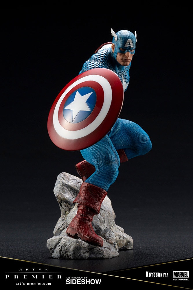 Marvel Captain America 1:10 Scale Statue - Prototype Shown View 3