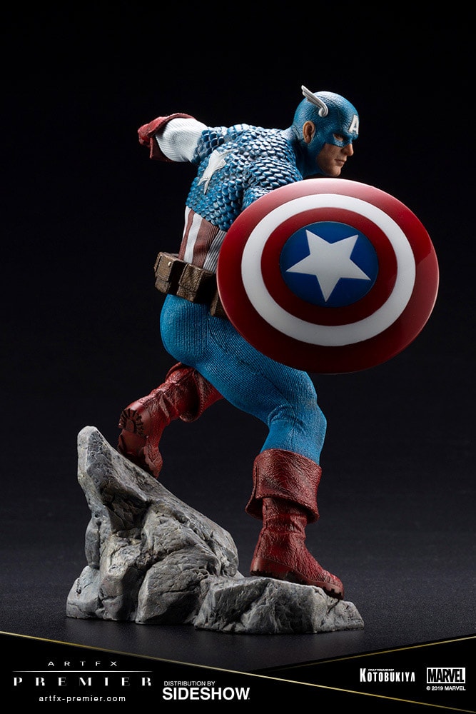 Marvel Captain America 1:10 Scale Statue - Prototype Shown View 4