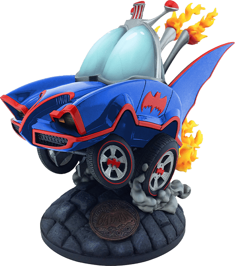 DC Comics Classic TV Series Batmobile (Blue Variant) Statue