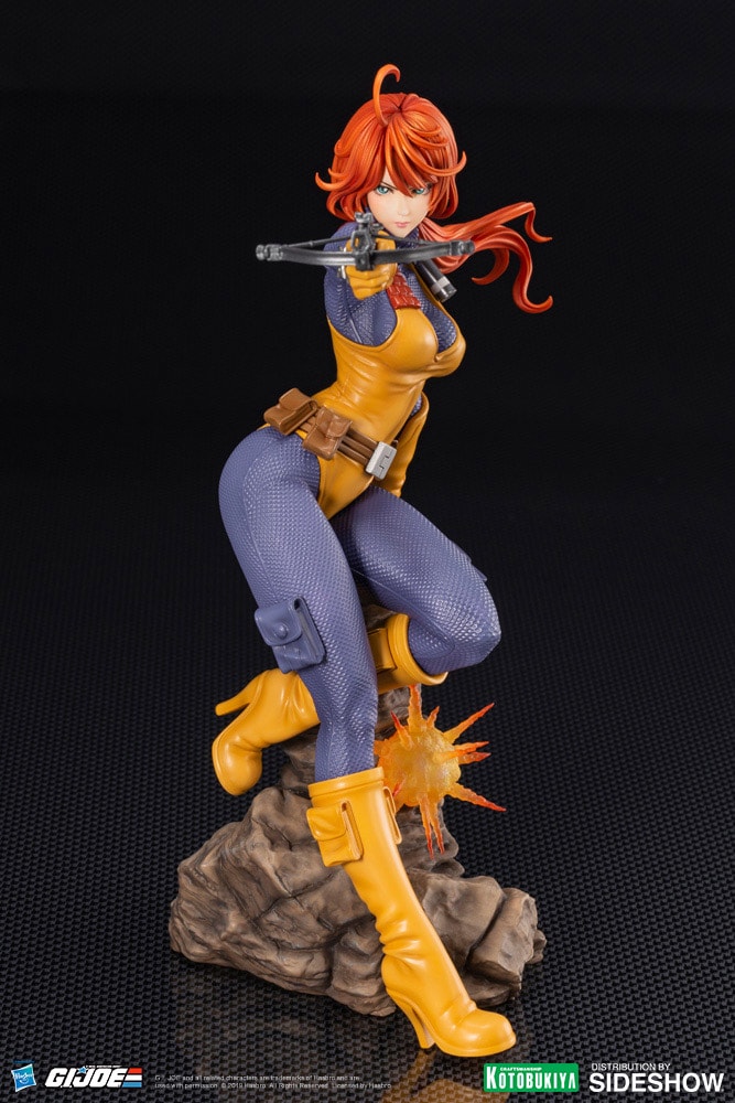 G.I. Joe Scarlett Statues - Prototype Shown View 2