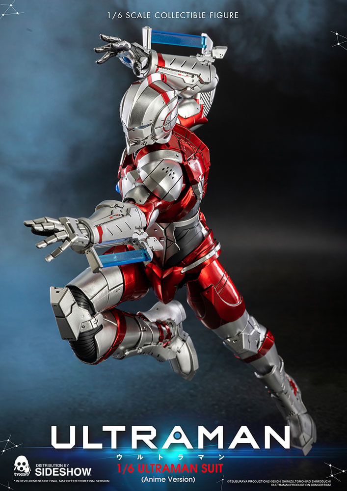 Ultraman Ultraman Suit (Anime Version) Sixth Scale Figure - Prototype Shown View 2