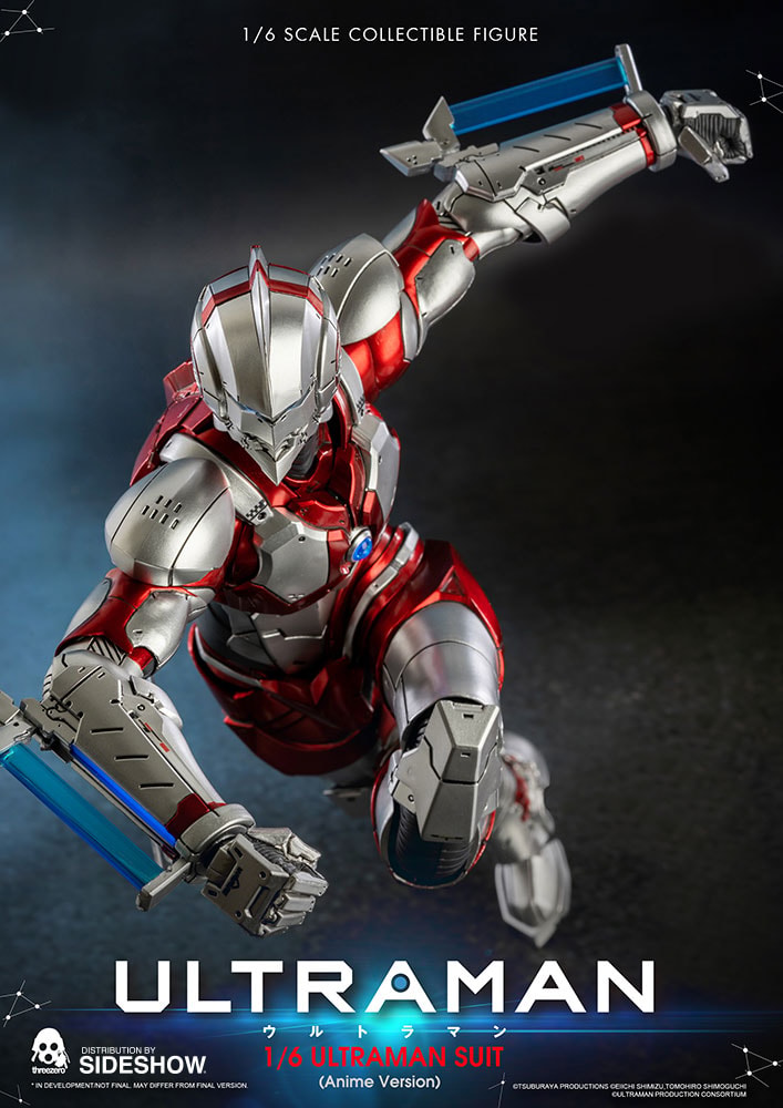 Ultraman Ultraman Suit (Anime Version) Sixth Scale Figure - Prototype Shown View 3