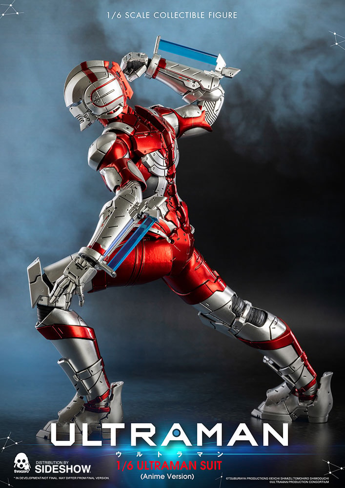 Ultraman Ultraman Suit (Anime Version) Sixth Scale Figure - Prototype Shown View 4