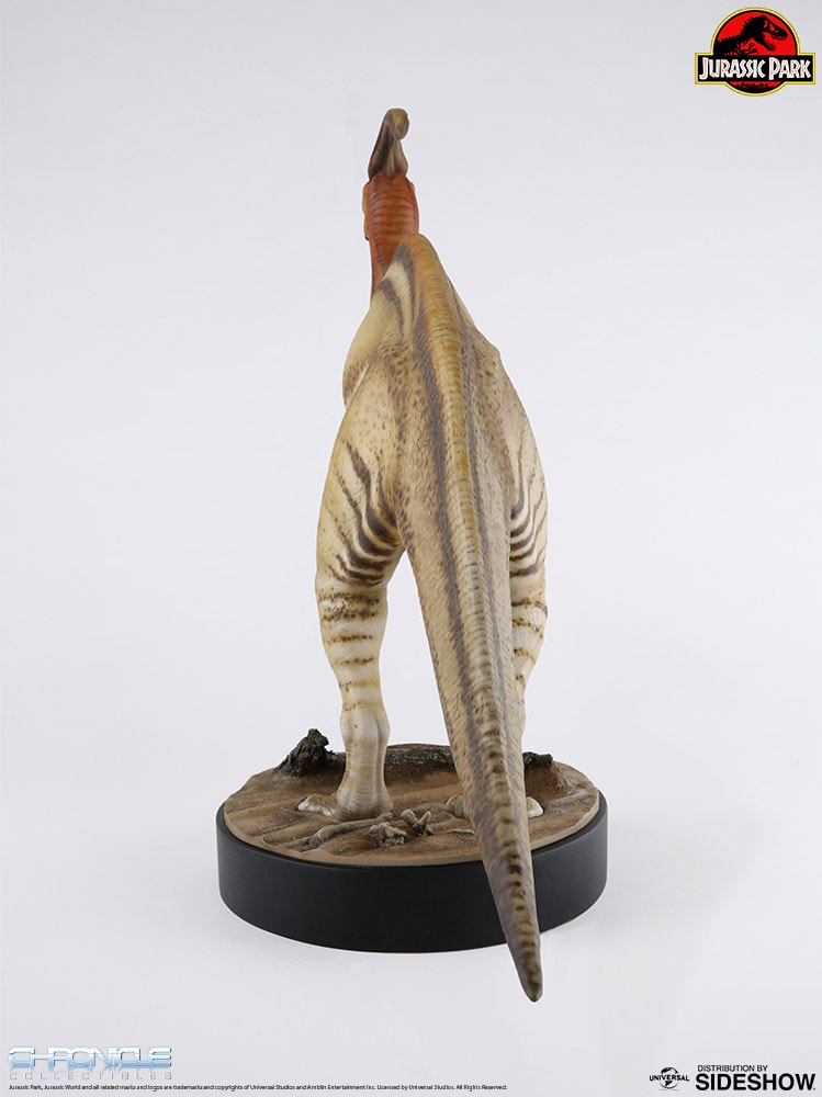 Jurassic Park Parasaurolophus Statues - Prototype Shown View 4
