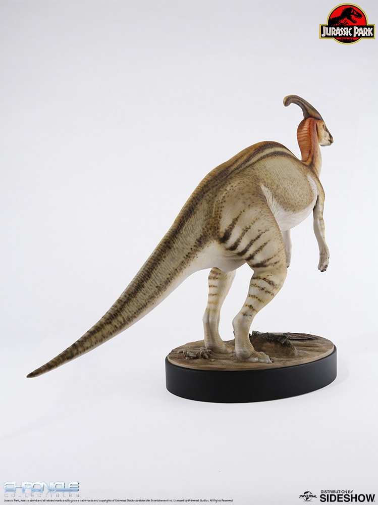 Jurassic Park Parasaurolophus Statues - Prototype Shown View 5