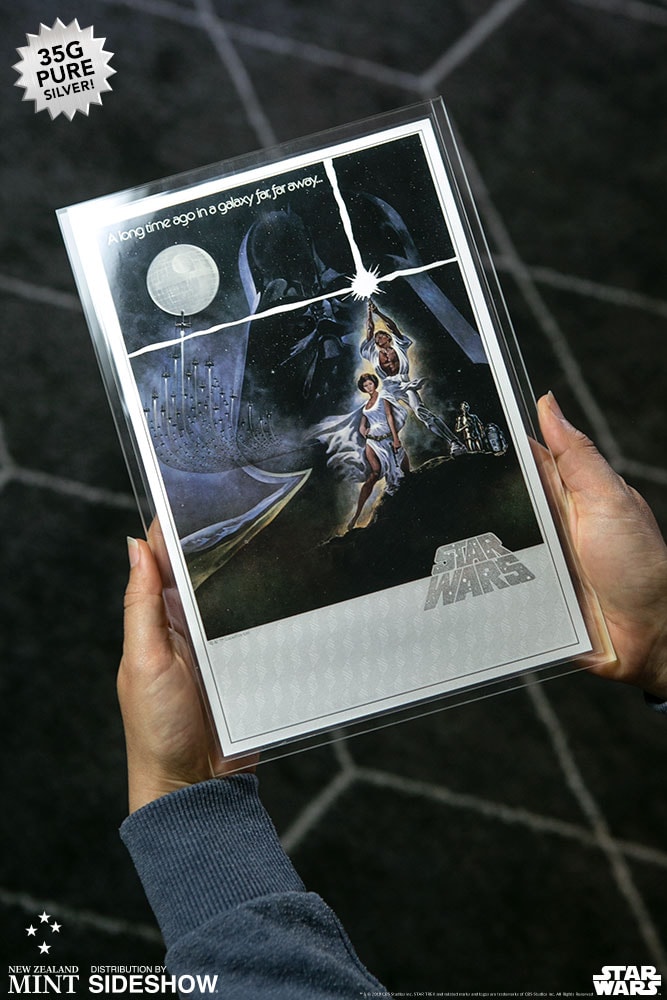 Star Wars Star Wars: A New Hope Silver Foil Silver Collectible  View 1