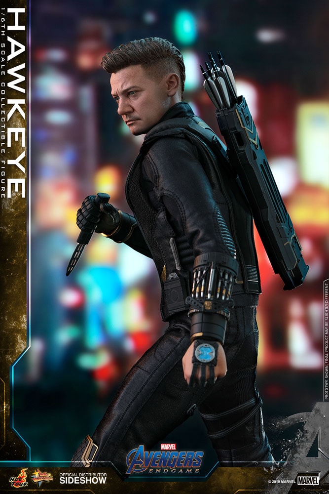 Marvel Hawkeye Sixth Scale Figure  Collector Edition - Prototype Shown View 6