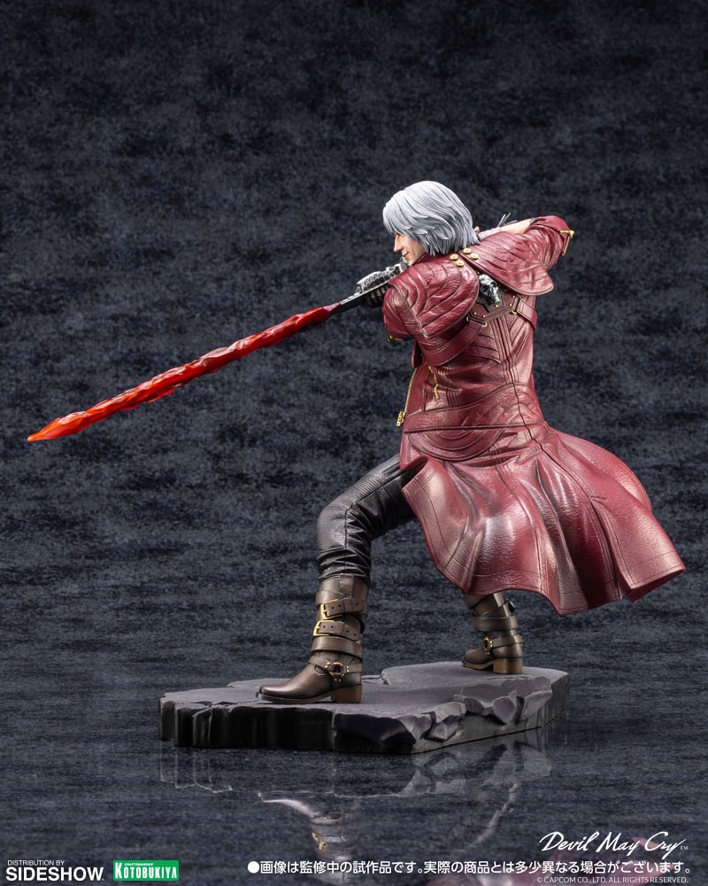 Devil May Cry Dante Statues - Prototype Shown View 3