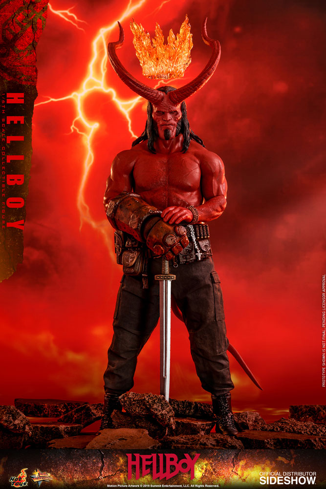 ホットトイズ Hellboy ムービーマスターピース ヘルボーイ HOTTOYS Hellboy Sixth Scale Collectible Figure by Hot Toys | Sideshow