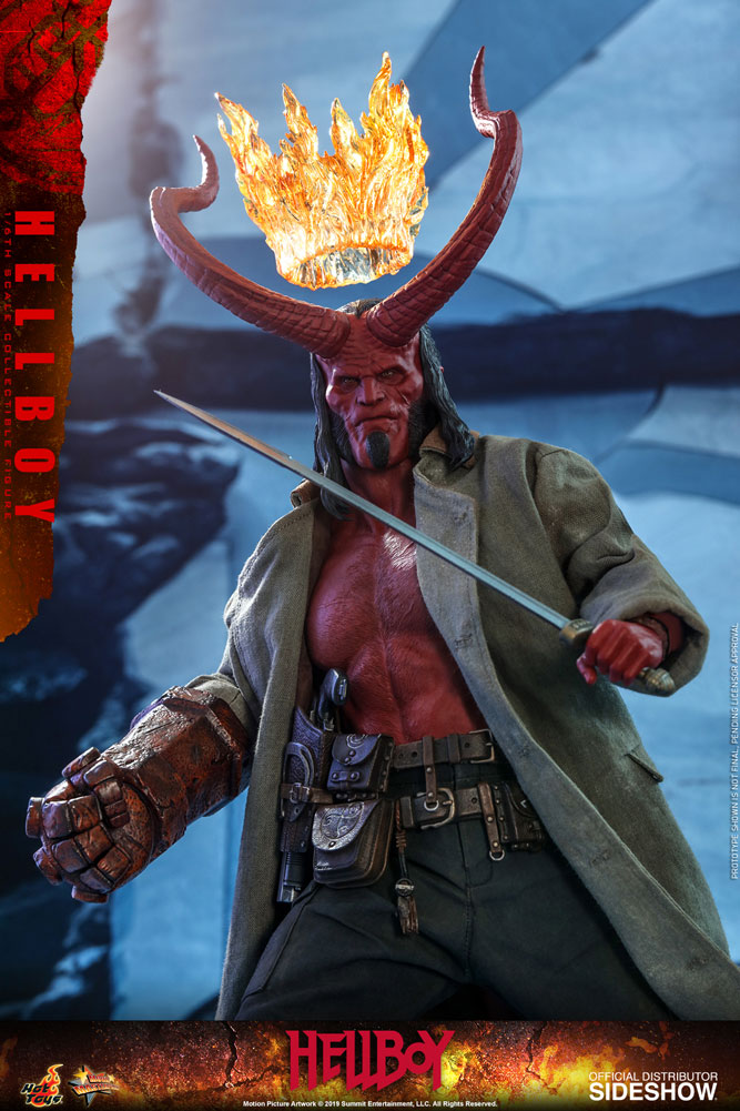 Hellboy Hellboy Sixth Scale Figure - Prototype Shown View 6