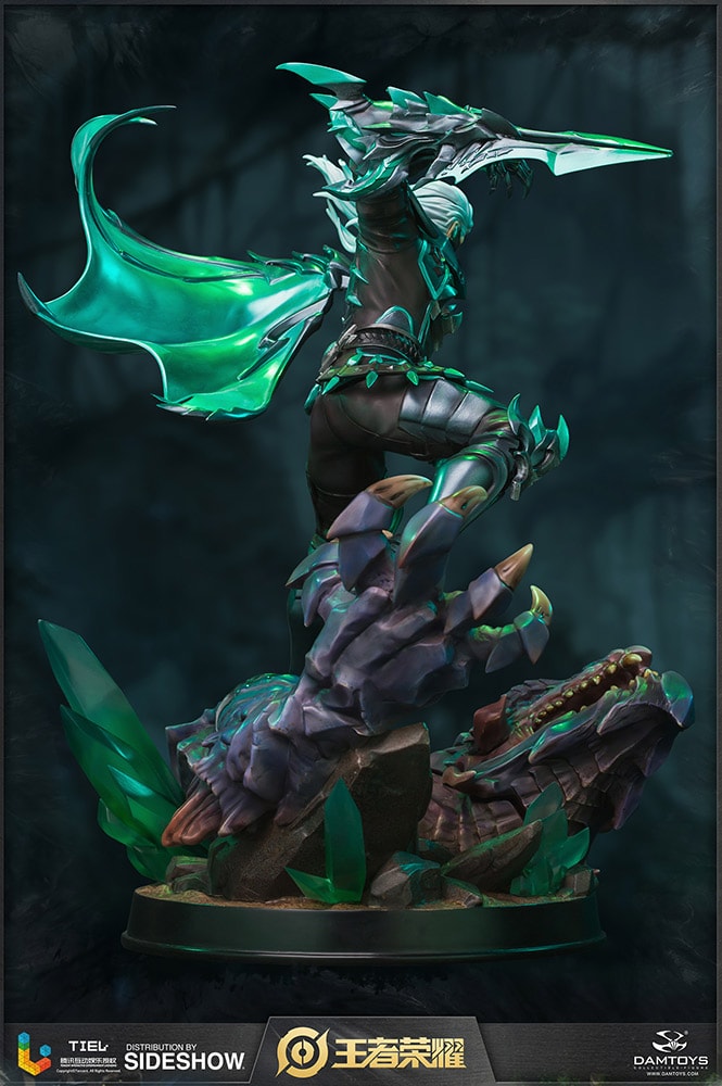 Honor of Kings Shadow Hunter King of Lan Ling (Deluxe Edition) Statues - Prototype Shown View 4