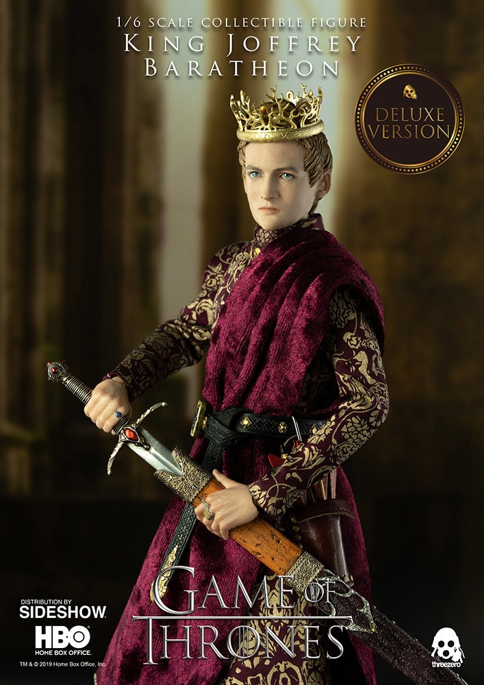 Game of Thrones King Joffrey Baratheon  (Deluxe Version) Sixth Scale Figure - Prototype Shown View 4