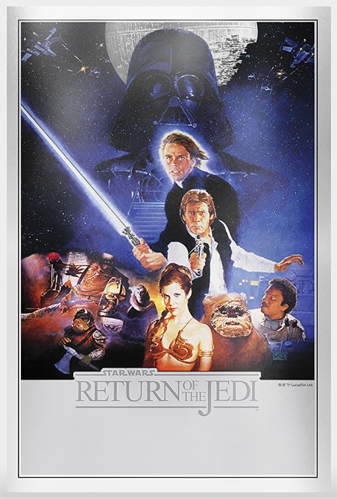 Star Wars: Return of the Jedi Premium 35g Silver Foil | Sideshow