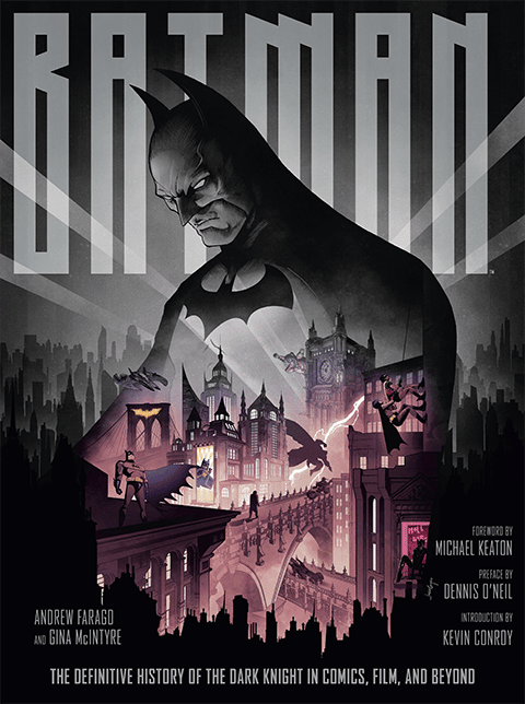 DC Comics Batman: The Definitive History of the Dark Knight in Comics, Film, and Beyond Book - Prototype Shown View 2