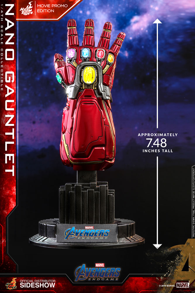 Marvel Nano Gauntlet (Movie Promo Edition) Quarter Scale Figure  Exclusive Edition - Prototype Shown View 2