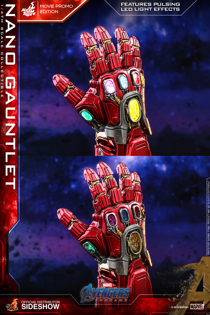 Marvel Nano Gauntlet (Movie Promo Edition) Quarter Scale Figure  Exclusive Edition - Prototype Shown View 6