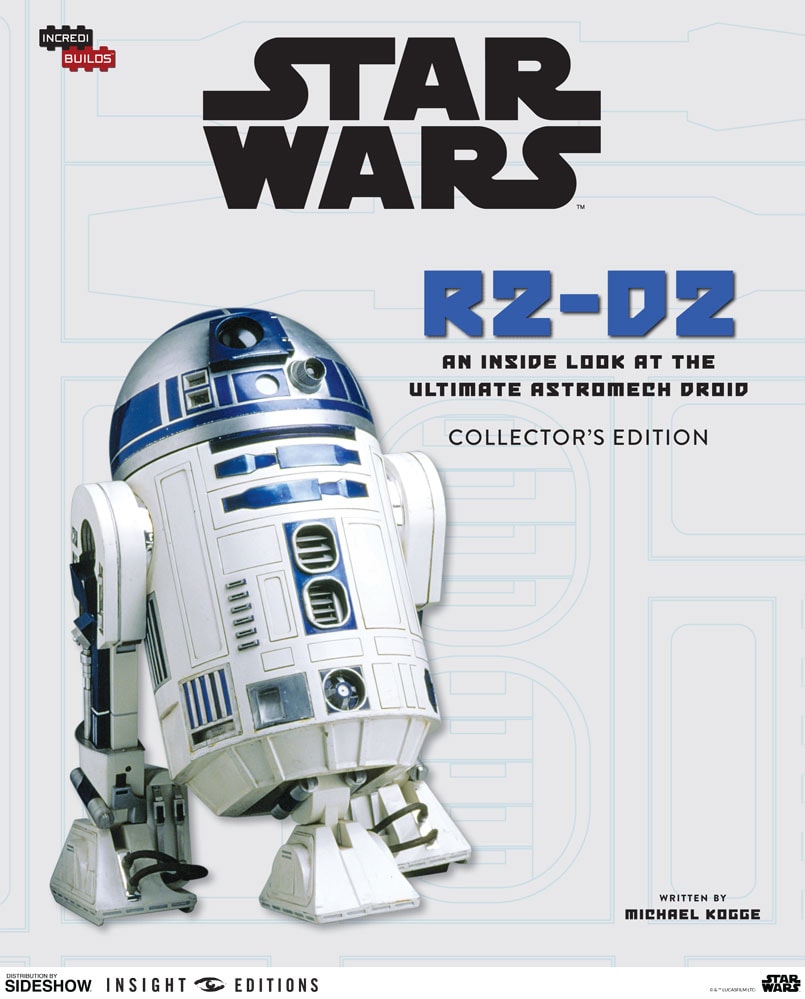 Star Wars IncrediBuilds: R2-D2 Collector's Edition Model Kit - Prototype Shown View 1