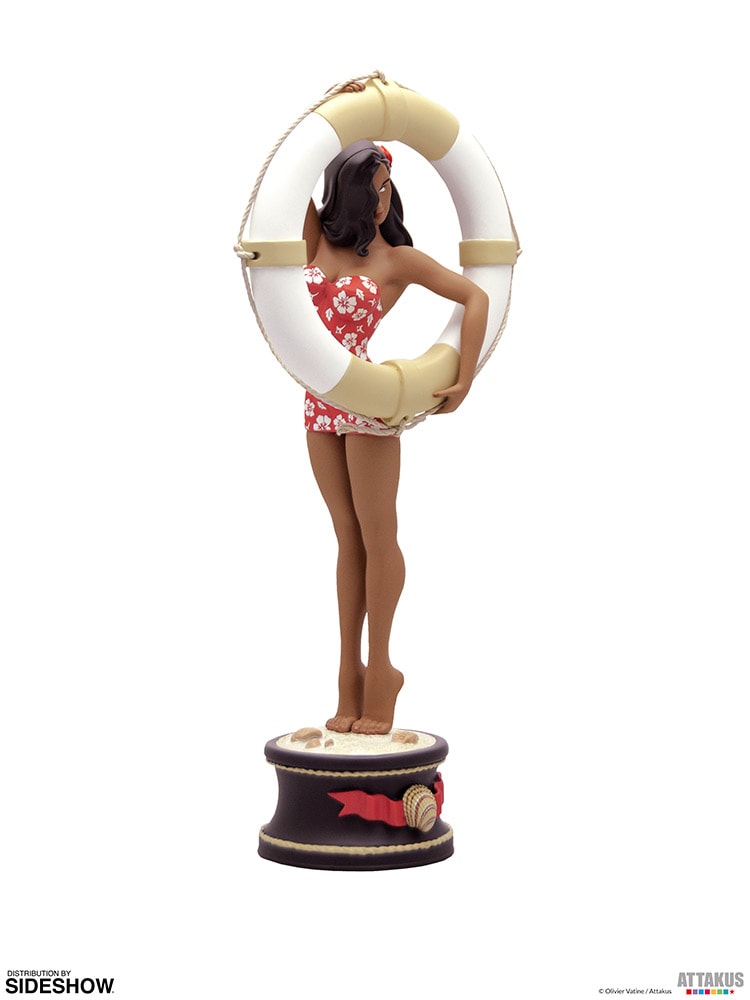 Olivier Vatine Yuku Leelee Pinup Statues - Prototype Shown View 3