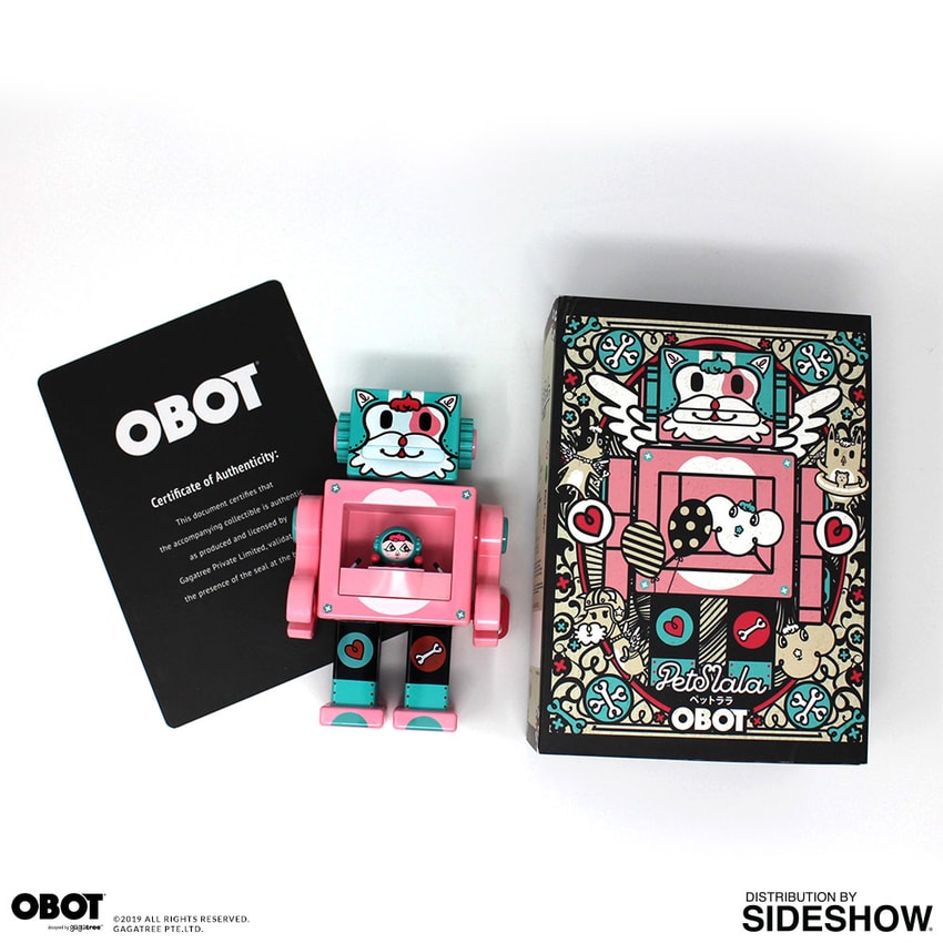 Gagatree Petslala Pink OBOT Collectible Figure - Prototype Shown View 1