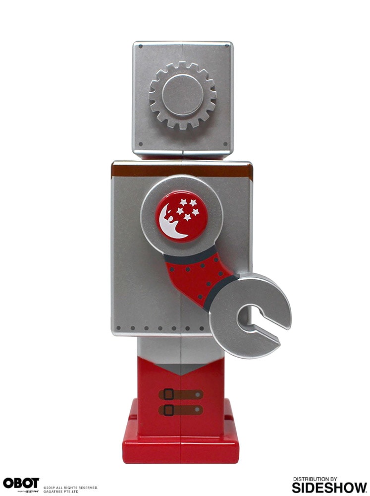 Gagatree Space Girl Silver OBOT Collectible Figure - Prototype Shown View 5