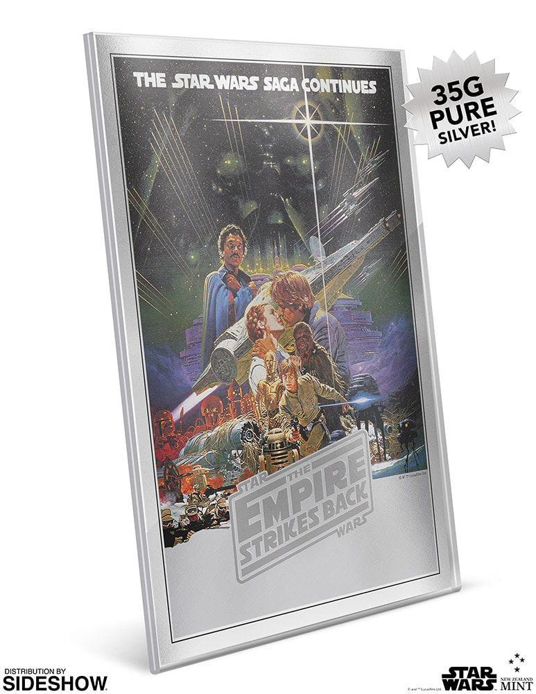 Star Wars Star Wars: The Empire Strikes Back Silver Foil Silver Collectible - Prototype Shown View 1