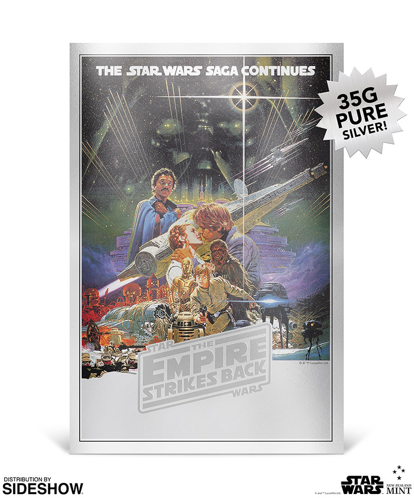 Star Wars Star Wars: The Empire Strikes Back Silver Foil Silver Collectible - Prototype Shown View 5