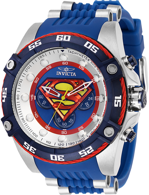 DC Comics Superman Watch - Model 29121 Jewelry - Prototype Shown View 4