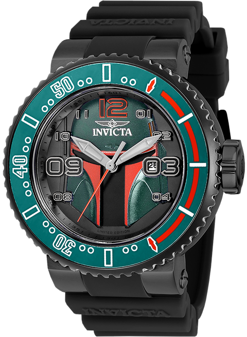 Star Wars Boba Fett Watch - Model 27669 Jewelry - Prototype Shown View 4