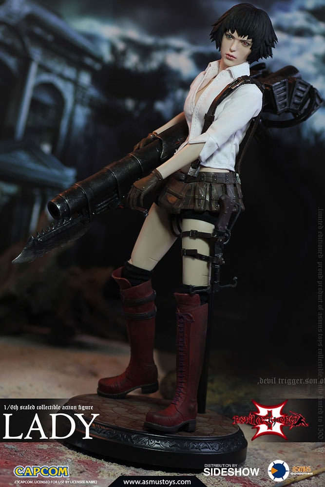 Devil May Cry Lady Sixth Scale Figure - Prototype Shown View 1