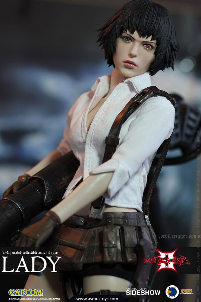 Devil May Cry Lady Sixth Scale Figure - Prototype Shown View 2