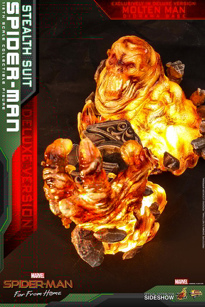 Spider-Man (Stealth Suit) Deluxe Version- Prototype Shown View 4