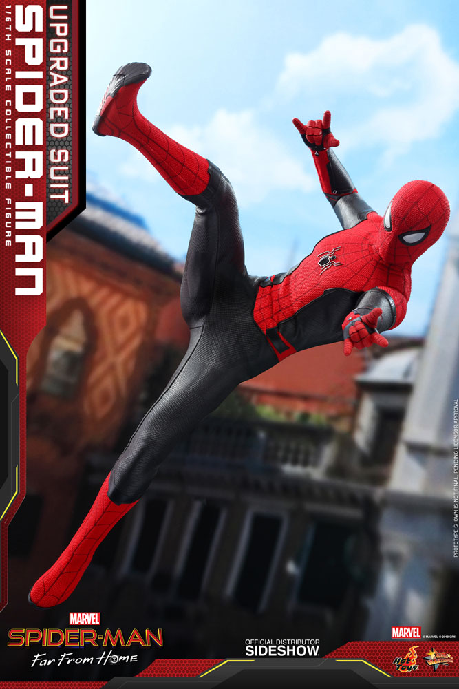 Marvel Spider-Man (Upgraded Suit) Sixth Scale Figure - Prototype Shown View 3