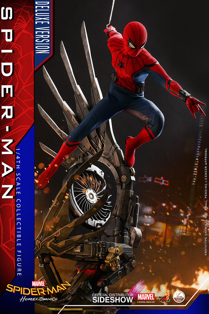Marvel Spider-Man (Deluxe Version) Quarter Scale Figure  Collector Edition - Prototype Shown View 2
